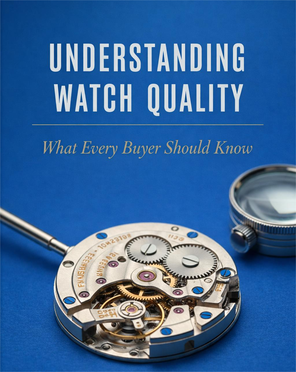 Understanding Watch Quality: What Every Buyer Should Know